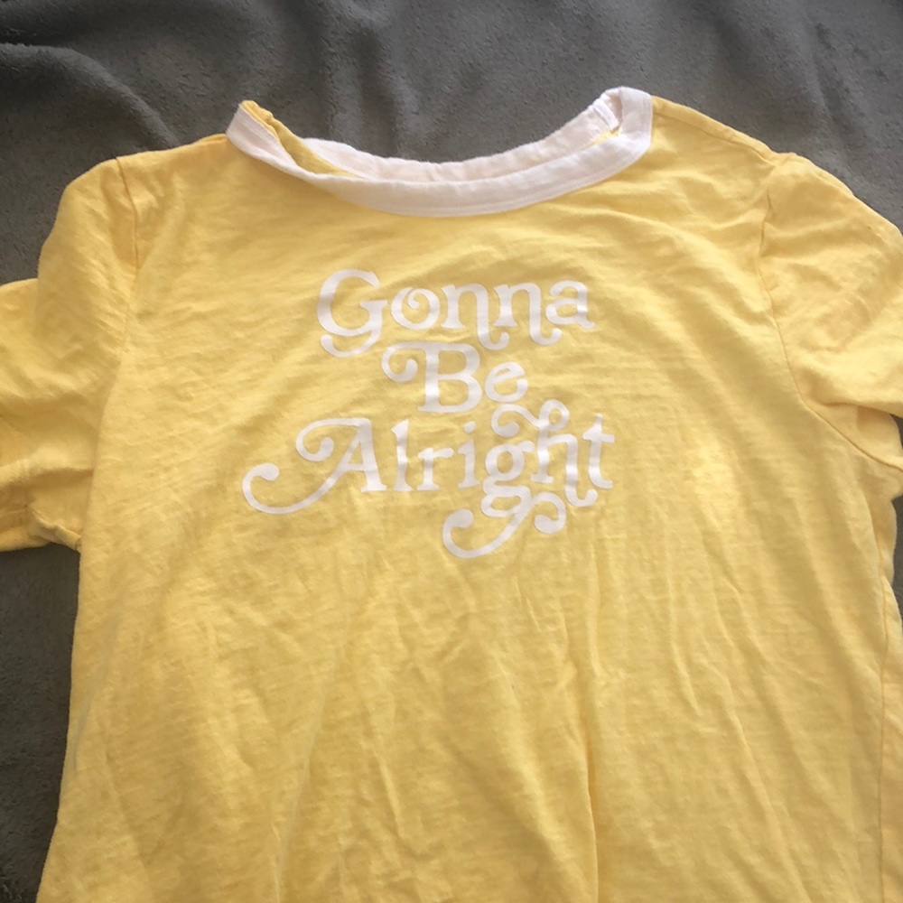 Yellow shirt